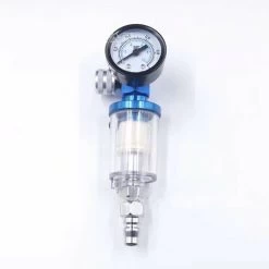 Pneumatic Sprayer With Air Regulator And Meter + Oil Separator And Water Filter