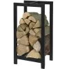 Idooka Rectangular Square Log Basket Storage Outdoor Indoor Fireplace Accessories Store - 8200400