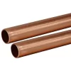 Copper Tube 22mm 2 X 1m Length BS EN1057 R250 British Copper Pipe 2000mm 200cm
