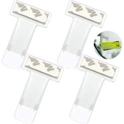 Set Of 4 Parking Ticket Holder Clips
