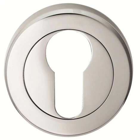 Serozzetta Escutcheon Euro Profile - Satin Chrome