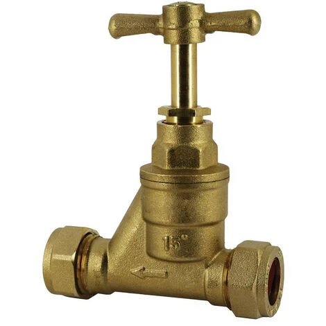 Beck 15mm BS1010 Brass Stopcock - Pack Of 5