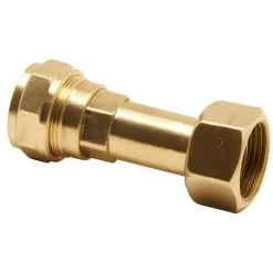 Pegler 15mm X 1/2'' Straight Swivel Tap Connector