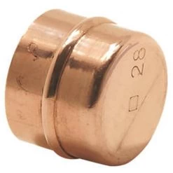 Beck 15mm Solder Ring Cap End - Pack Of 10