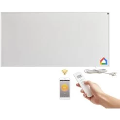 AREBOS Infrared Wall Heating Heater Radiator Thin Thermostat WIFI 700W