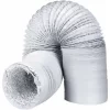 Flexible Exhaust Hose Ø 1058mm Length 8m Universal PVC & Aluminum Ventilation Pipe Kit For Air Conditioning, Drying, Fire Protection, Corrosion Resistance