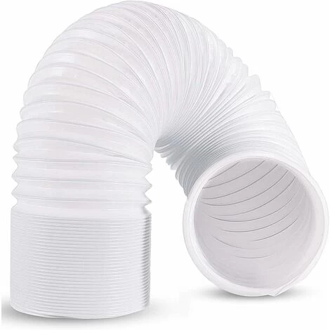 Mobile Air Conditioner Hose 13cm Diameter PP Material Expandable Drain Hose 200cm Length Mobile Air Conditioner Extension Pipe