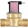 DC Water Valve, G1/2 DC 24V Normally Closed Brass Electric Magnetic Solenoid Valve For Water Control, Constant Current Constant Flow Hold And Water Monitoring Flow