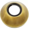 Antique Brass Finished Steel Pipe Cover Collar Cone 3/4 (25mm) 25mm Height