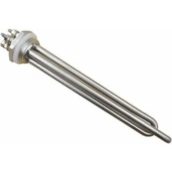 12V 300W Immersion Heater Submersible Water Heater Element Stainless Steel Heating Element With 1 Inch NPSM Fitting Double U Type