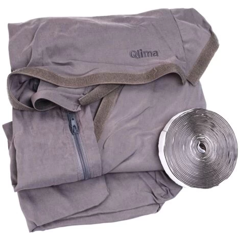 Portable Air Conditioner Window Fitting Kit WKR 01 Grey Qlima