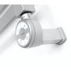 Carisa Thermostatic Towel Rail Heating Element Silver 800 Watts