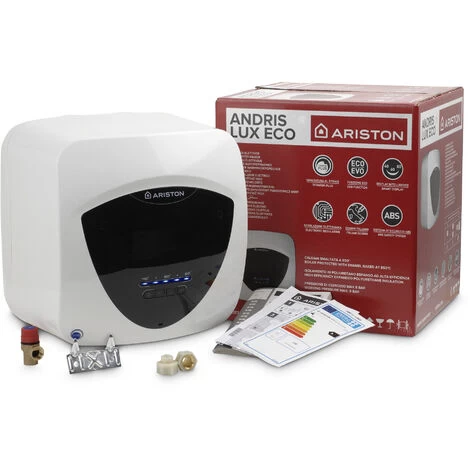 Ariston ANDRIS LUX ECO 15L Oversink Electric Water Heater 2.5kW With A Titanium Enamelled, A Class ErP Rating, Copper Heating Element, Manufactured To Be Installed In UK - 3100721. - Image 4