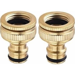 Pack Pure Copper Garden Hose Connector, Water Hose Connector