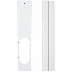 Window Kit Plate -Betterlife Adjustable Window Seal Portable Air Conditioner Window Slide Kit Sealing Plate With Exhaust Pipe For Mobile Air Conditioning（2 Pcs，55cm10cm）