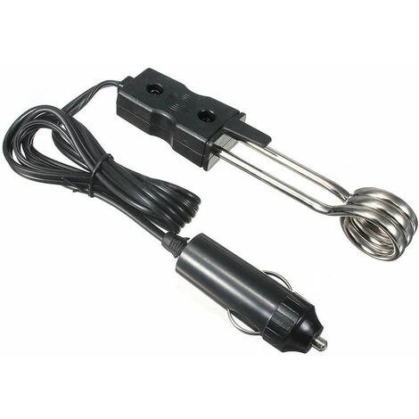 Automatic Immersion Heater Kettle Travel Immersion Heater Mobile Immersion Heater Outdoor Camping Black