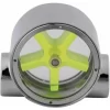 E Flowmeter Indicator Tungsten Alloy G1 / 4 Standard Female To Female Thread Computer Water Cooling Flow Indicator