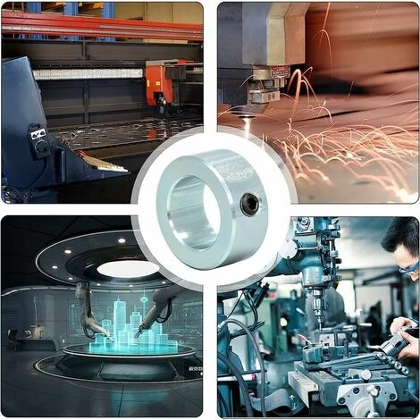 Set Of 4 Adjusting Rings 20 Mm - For Hand Truck, Hand Truck Wheel 20 X 32 X 14 Mm - Image 4