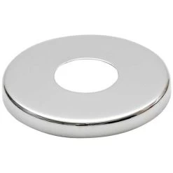 26mm (3/4) Collar Chrome Plated Steel Valve Tall Hole Cover Tap Rose 8mm Height