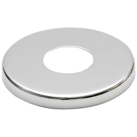 26mm (3/4) Collar Chrome Plated Steel Valve Tall Hole Cover Tap Rose 8mm Height