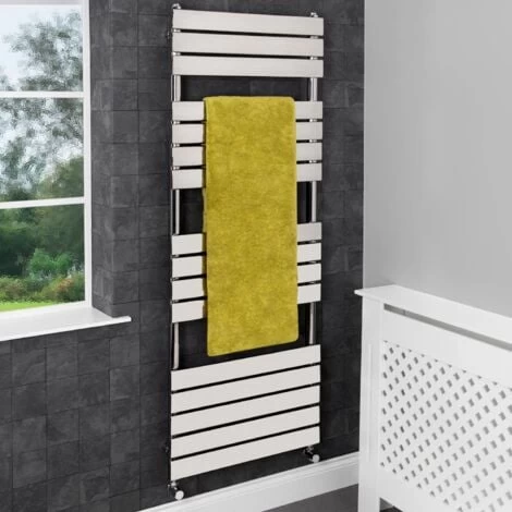 DuraTherm Flat Panel Heated Towel Rail Chrome - 1600 X 600mm - Image 4