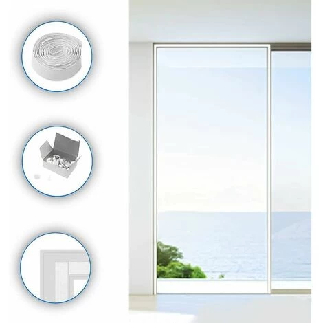 Sliding Door Seal For Mobile Air Conditioner And Dryer, 90x210 CM - Works With All Mobile Air Conditioning Units, Easy Installation, No Drilling - Image 5
