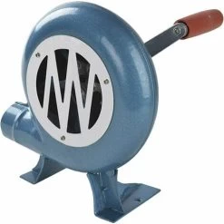 Hand Crank Forge Blower, Manual Iron Gear Popcorn Blower, Centrifugal Blower, Great Grill Accessories Gift, 120W