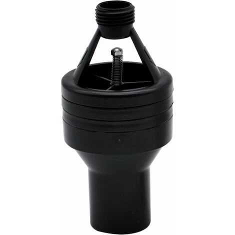 Hotun Hiflo 15mm X 32mm Odour Seal Dry Trap Tundish HHB100C - Black