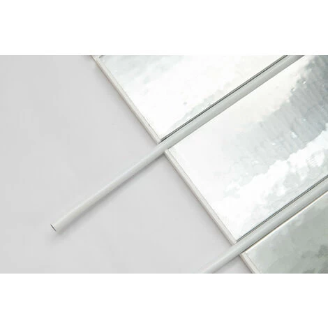 FOIL COATED OVER LAY 20MM THICK FOR 16MM PIPE 100 Micron PACK OF 10 UNDERFLOOR HEATING - Image 2