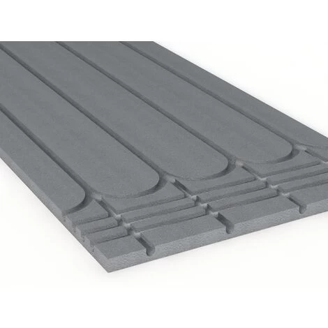 PLAIN OVERLAY PANEL 16MM THICK FOR 12MM PIPE PACK OF 10 UNDERFLOOR HEATING