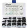 MODOU - Pack Of 200 O-Rings - Rubber Sealing Rings For DIY