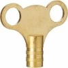 Brass Radiator Key - Radiator Bleed Key - Radiator Bleed Valve Key - Venting Air Valve - 1 Pack