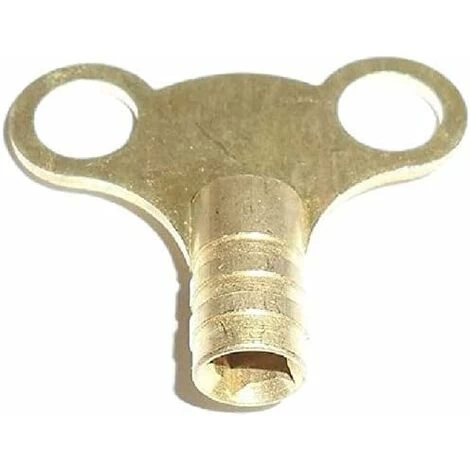 Brass Radiator Key - Radiator Bleed Key - Radiator Bleed Valve Key - Venting Air Valve - 1 Pack - Image 2