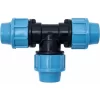 20 Mm X 20 Mm X 20 Mm Female MDPE PE Tee Water Adaptor Plastic Pipe Connector