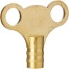Brass Radiator Key - Radiator Bleed Key - Radiator Bleed Valve Key - Venting Air Valve - 1 Pack