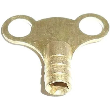 Brass Radiator Key - Radiator Bleed Key - Radiator Bleed Valve Key - Venting Air Valve - 1 Pack - Image 2