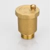 Brass Automatic Drain Valves With Pressure Relief Valve For Solar Water Heater Straight Exhaust Valve(32mm Interface, DN25)