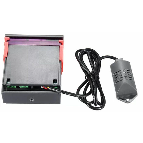 Digital Display Humidity And Temperature Controller With Built-in Sensor Probe Relay Output, 110-220V - Image 2