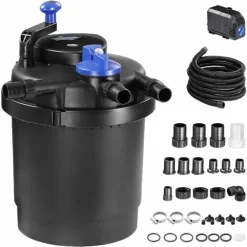 Pressure Pond Filter 2000 L / H - 11 Watt UV-C Filter - Incl. Pump