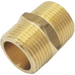 3/4 BSP X NPT Male Union Nipple Thread Joiner Adaptor UK Thread To American