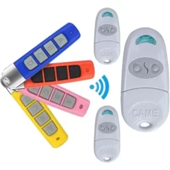 3 PCS Portable Remote Control, Multi-frequency Remote Control Compatible With 433.92MHz/NA