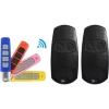 Set Of 2 Portable Remotes, Multi-Frequency Copy Remotes Compatible 433.92MHz/EV