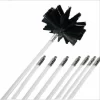 Professional Unlined Duct Sweeping Kit Hedgehog Flat Steel Starting Spring Metal Tips Chimneys Stoves Boilers Gutters Pipes, (40010) Mm6 Rod + 1 Brush Head