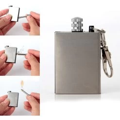 FlkwoH Metal Waterproof 10,000 Match Universal Match