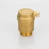 Brass Automatic Drain Valves With Pressure Relief Valve For Solar Water Heater Flat Nozzle Exhaust Valve(25mm Interface, DN20)
