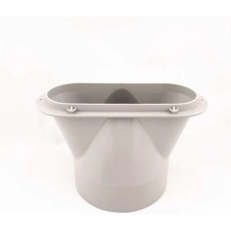 DENUOTOP Exhaust Pipe Adapter - For Portable Air Conditioning Pipe, Flat Mouth Interface - Easy To Use - 130mm - Image 4