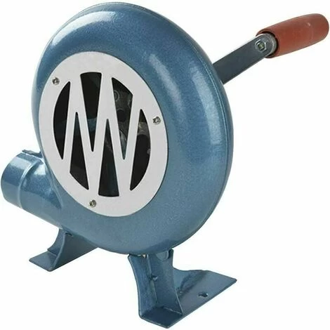 Hand Crank Forge Blower Manual Iron Gear Popcorn Blower Centrifugal Fan Great Gift For BBQ Accessories 120W