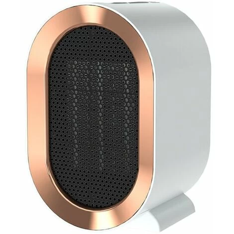 1200W Fan Heater Household Office Quiet PTC Heat Fast Heating Bedroom Safe And Energy Saving-White