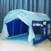 Play Tent Garden Game House On Removable Bed For Child Girl Boy - Blue House