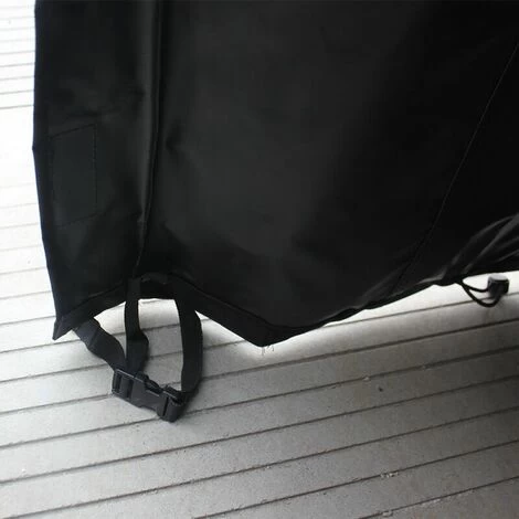 Firewood Rack With Lid Large Capacity Outdoor Fireplace Log Holder With Waterproof 420D Oxford - Image 4